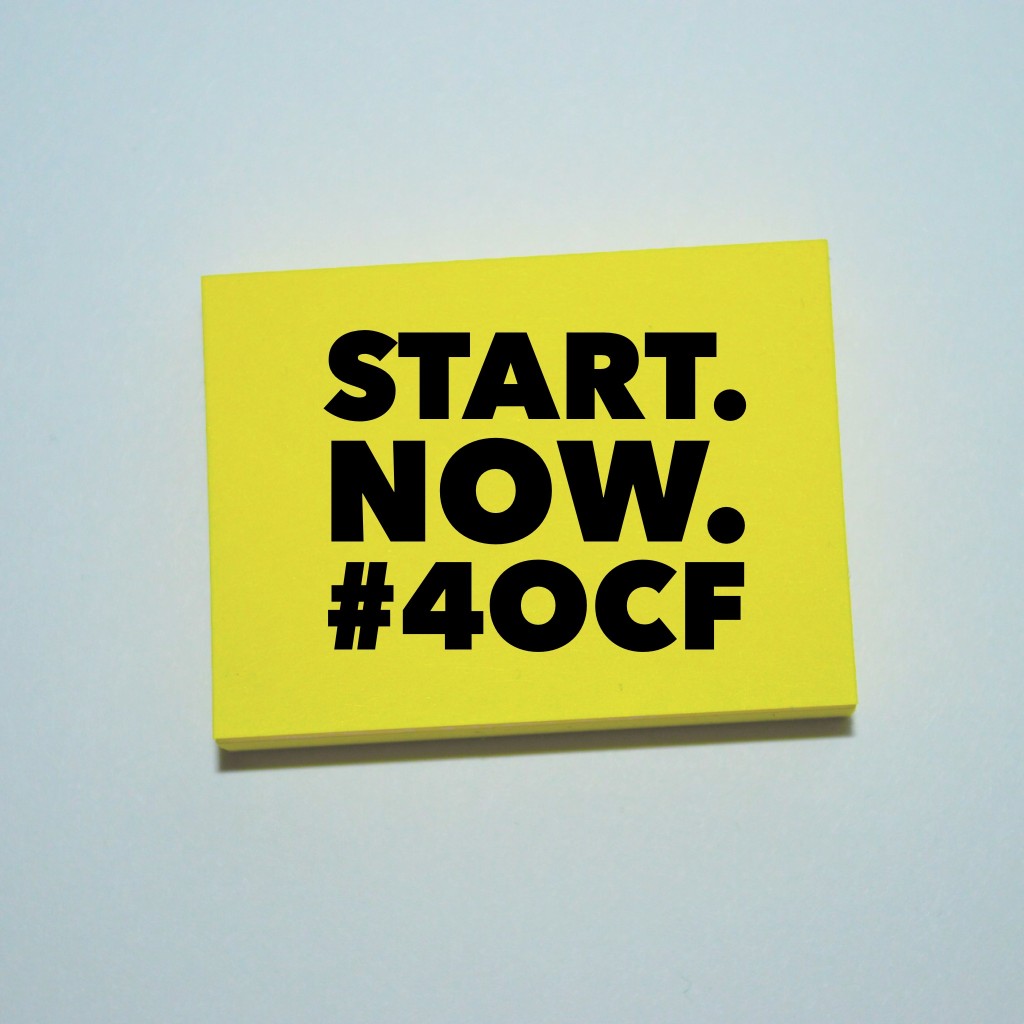 Start. Now.