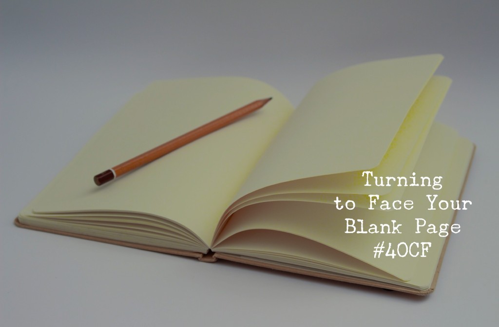 Turning to Face Your Blank Page
