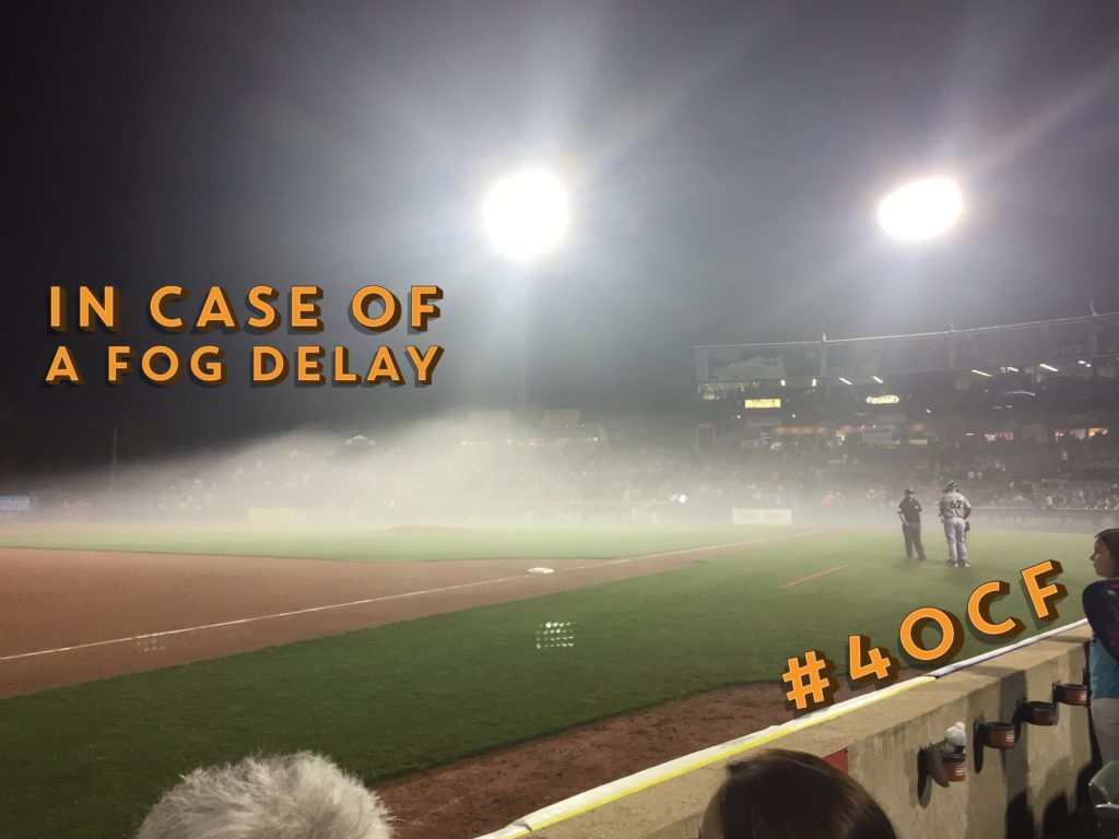 In Case of a Fog Delay
