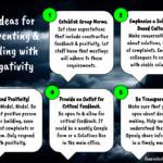 5 Ideas for Preventing & Dealing with Negativity
