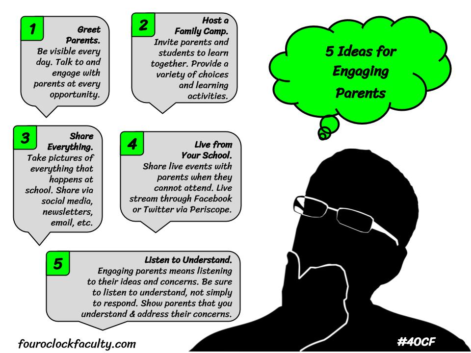 5 Ideas for Engaging Parents