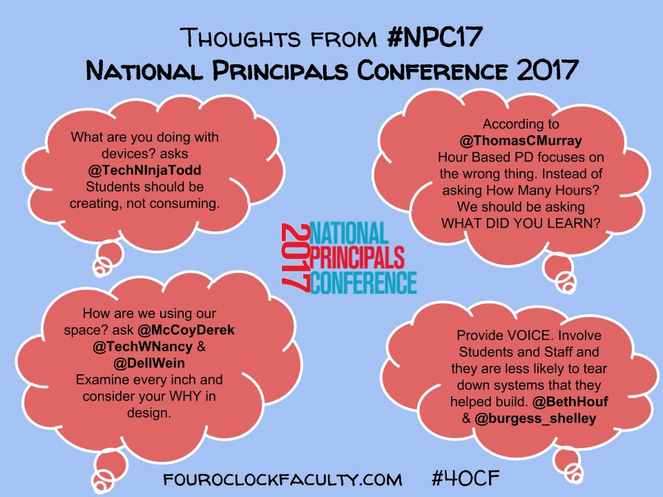 Thoughts from #NPC17