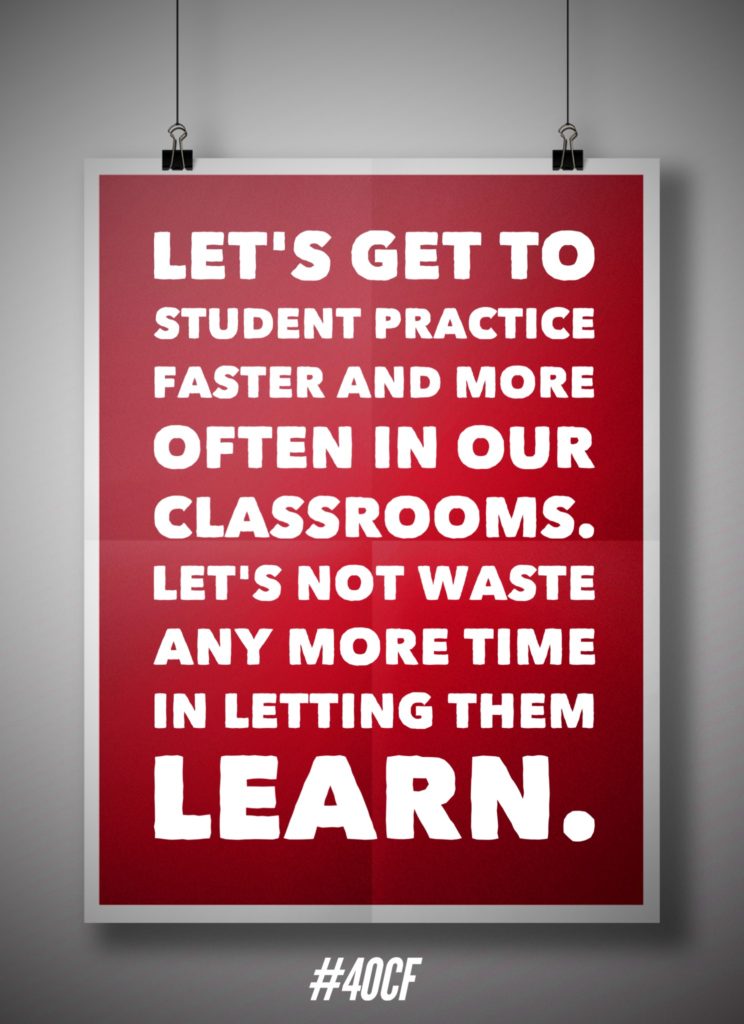 Getting to Student Practice