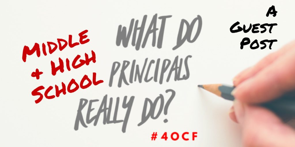 What Middle and High School Principals Really Do?