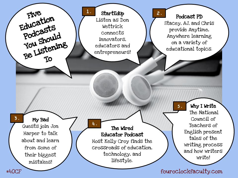 5 Education Podcasts You Should Be Listening To