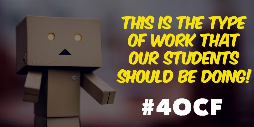 The Work Students Should Be Doing