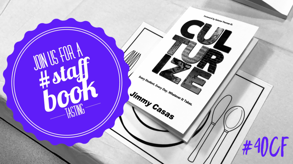 #StaffBookTasting
