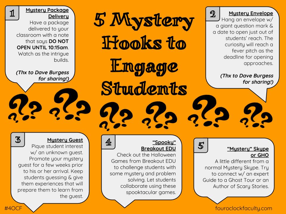 5 Mystery Hooks