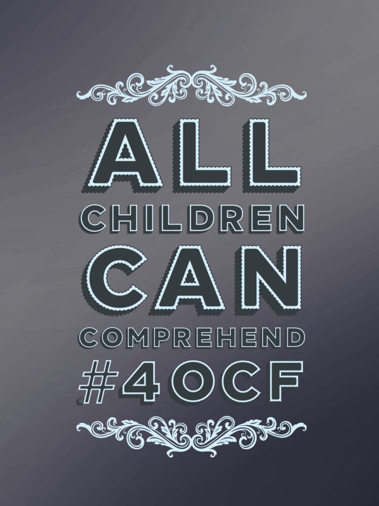 All Children Can Comprehend