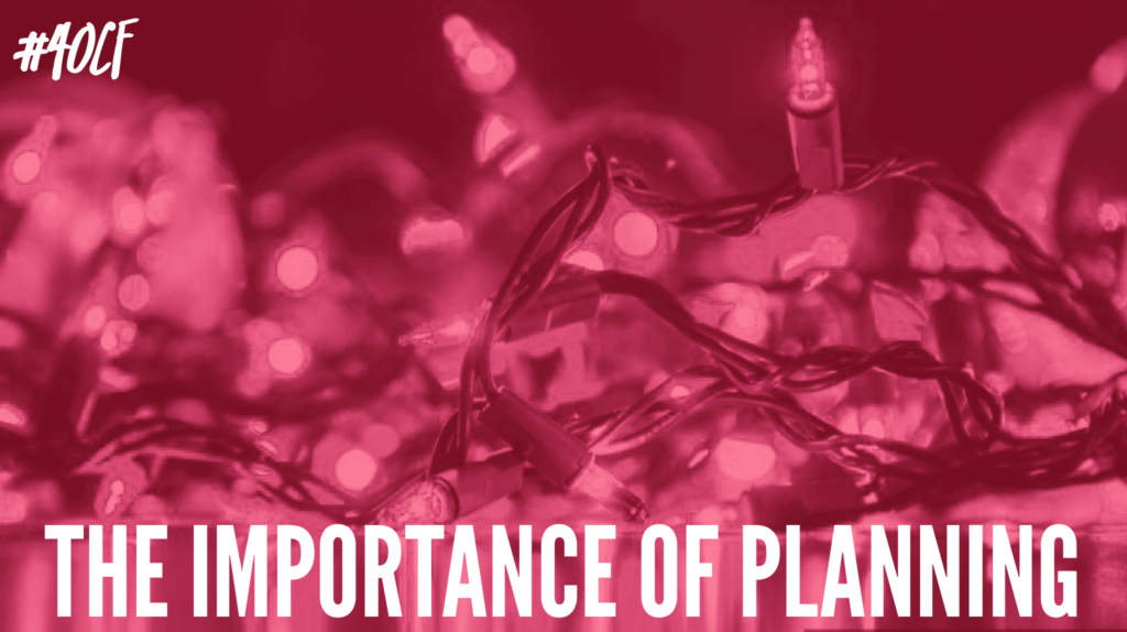 The Importance of Planning