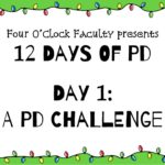 12 Days of PD – Day 1