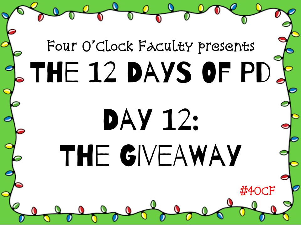12 Days of PD – Day 12