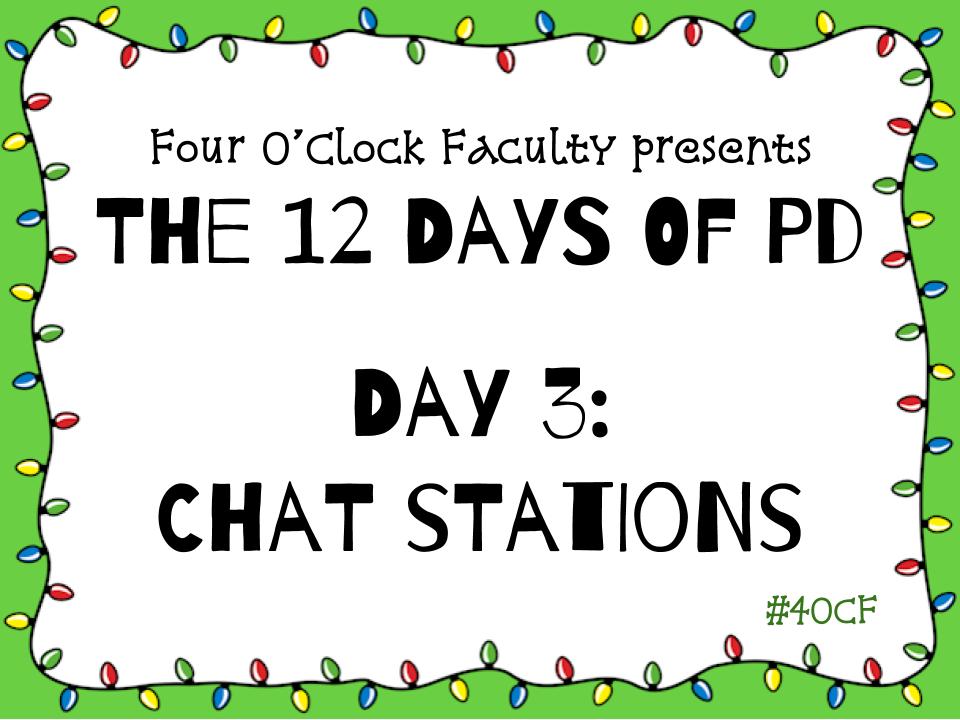 12 Days of PD – Day 3