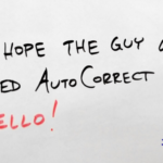 Autocorrect & Assumptions