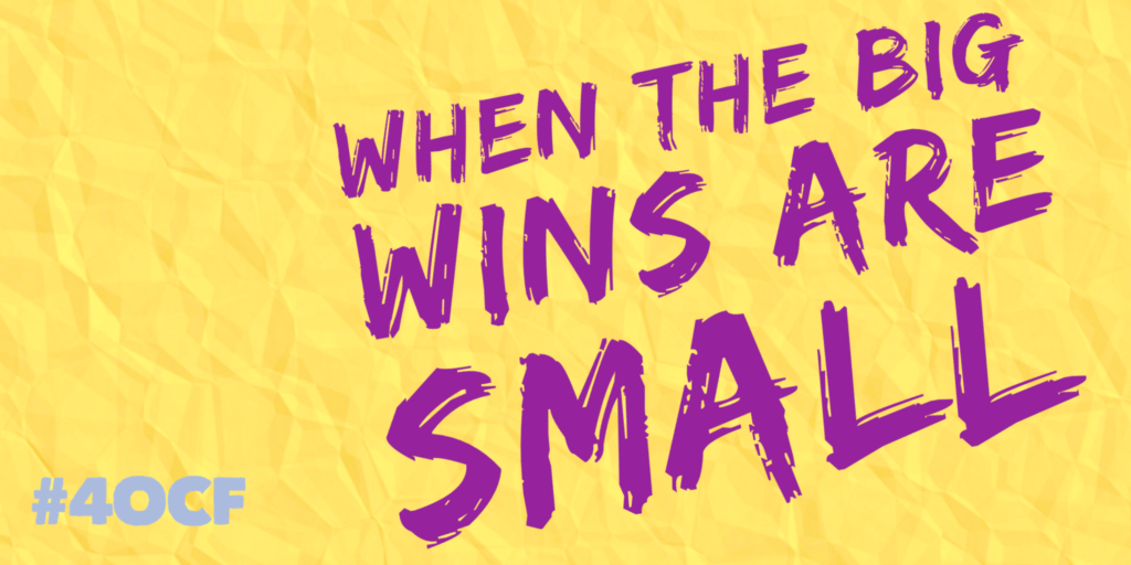 When the Big Wins are Small