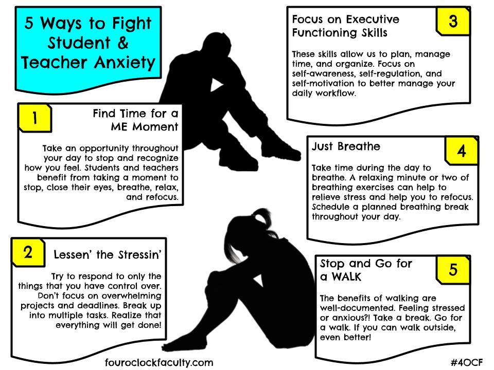 5 Ways to Fight Student & Teacher Anxiety