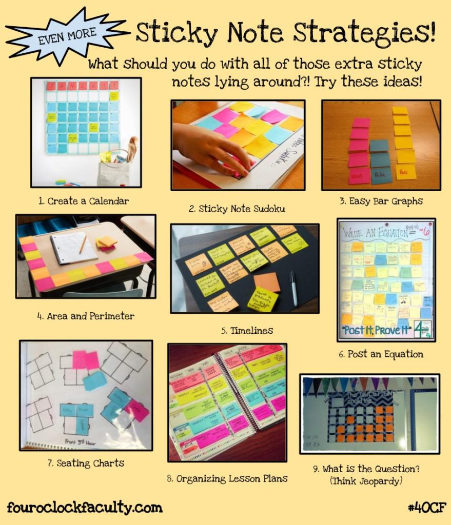 Even More Sticky Note Strategies