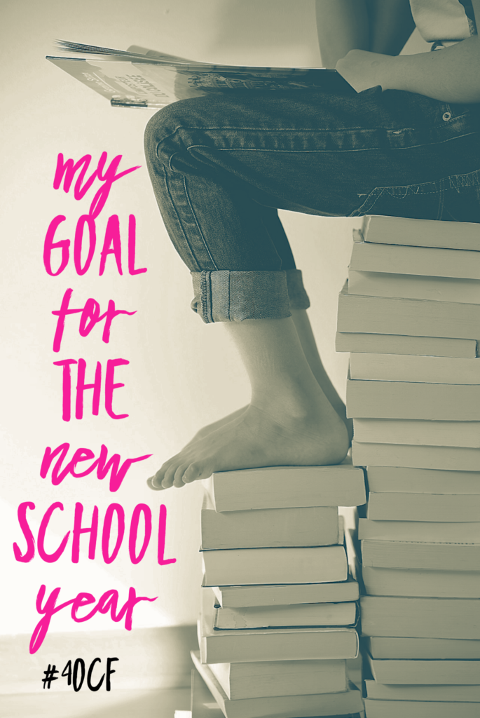My Goal for the New School Year
