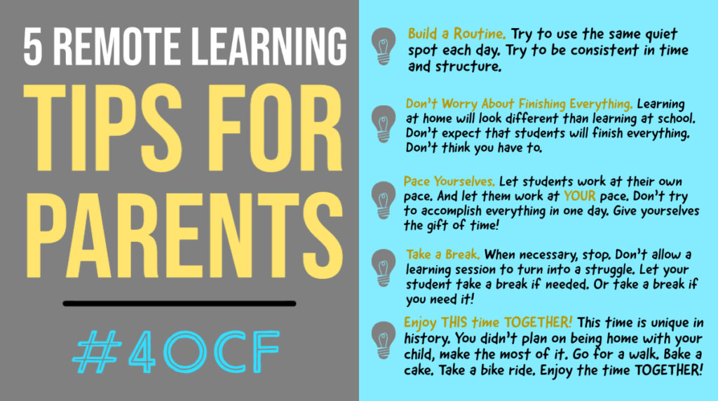 5 Remote Learning Tips for Parents