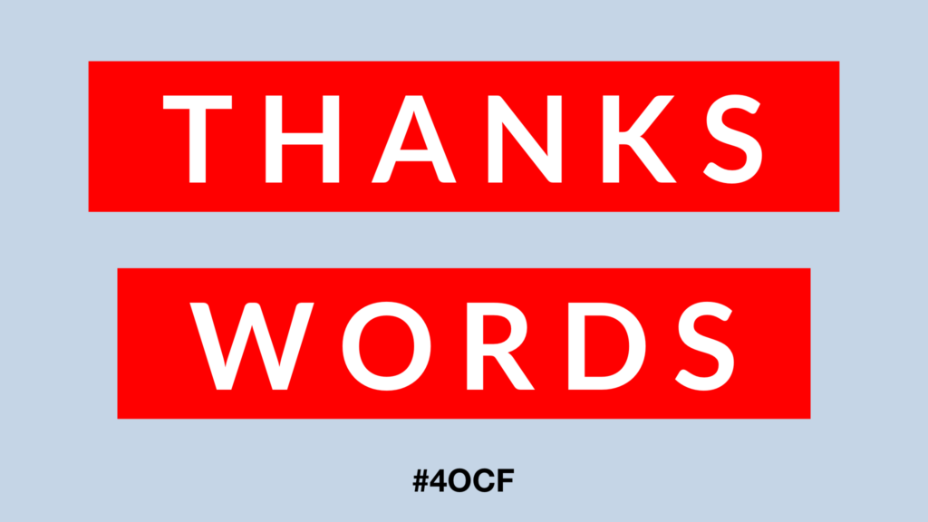 Thanks Words