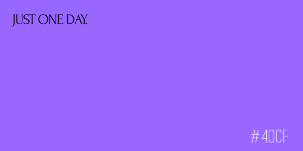 Just One Day