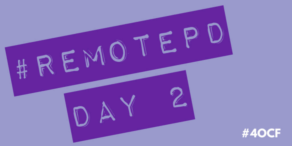 #RemotePD Day 2