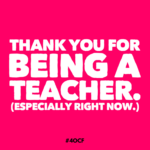 A Message for Teachers
