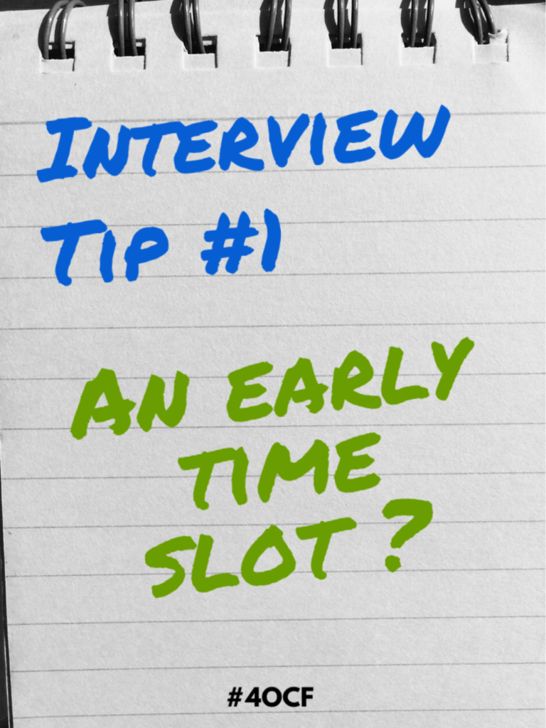 Interview Tip #1