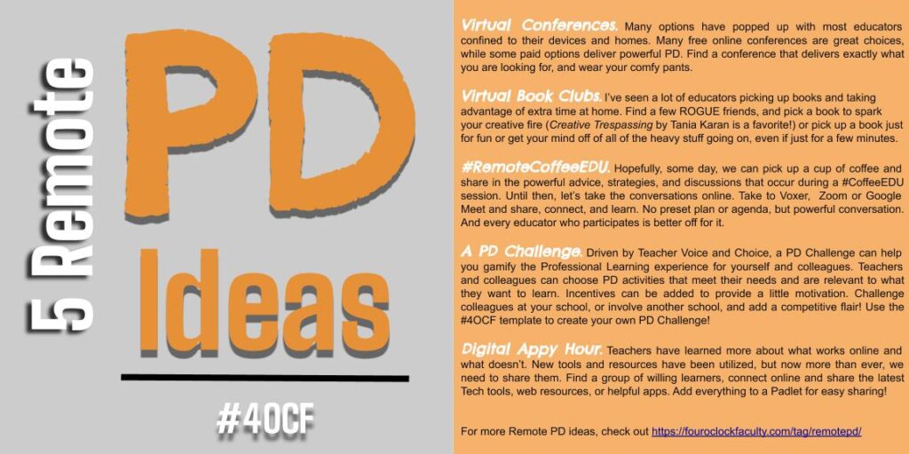 5 Remote PD Ideas