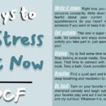 5 Ways to De-Stress Right Now