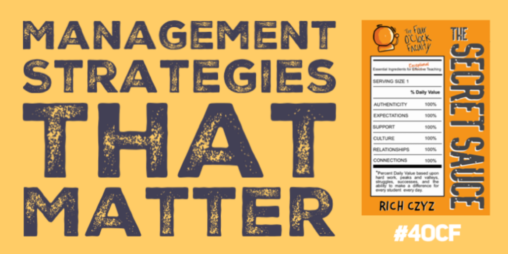 Management Strategies that Matter