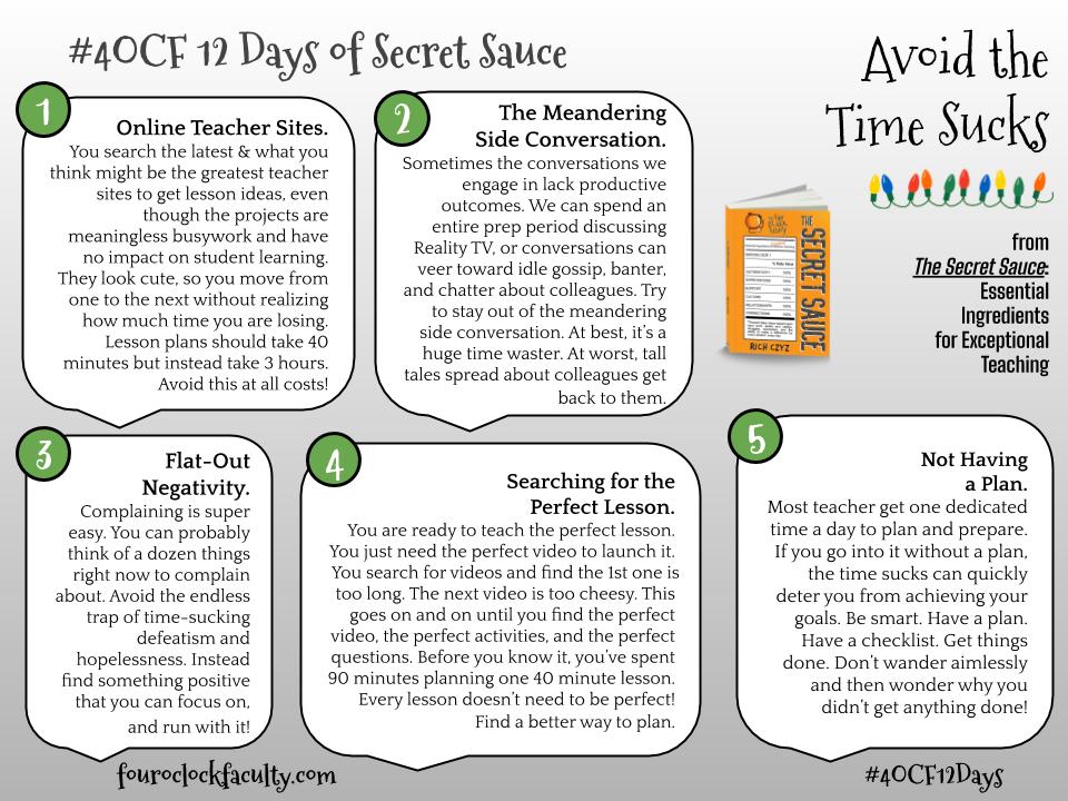 The 12 Days of Secret Sauce – Day 10