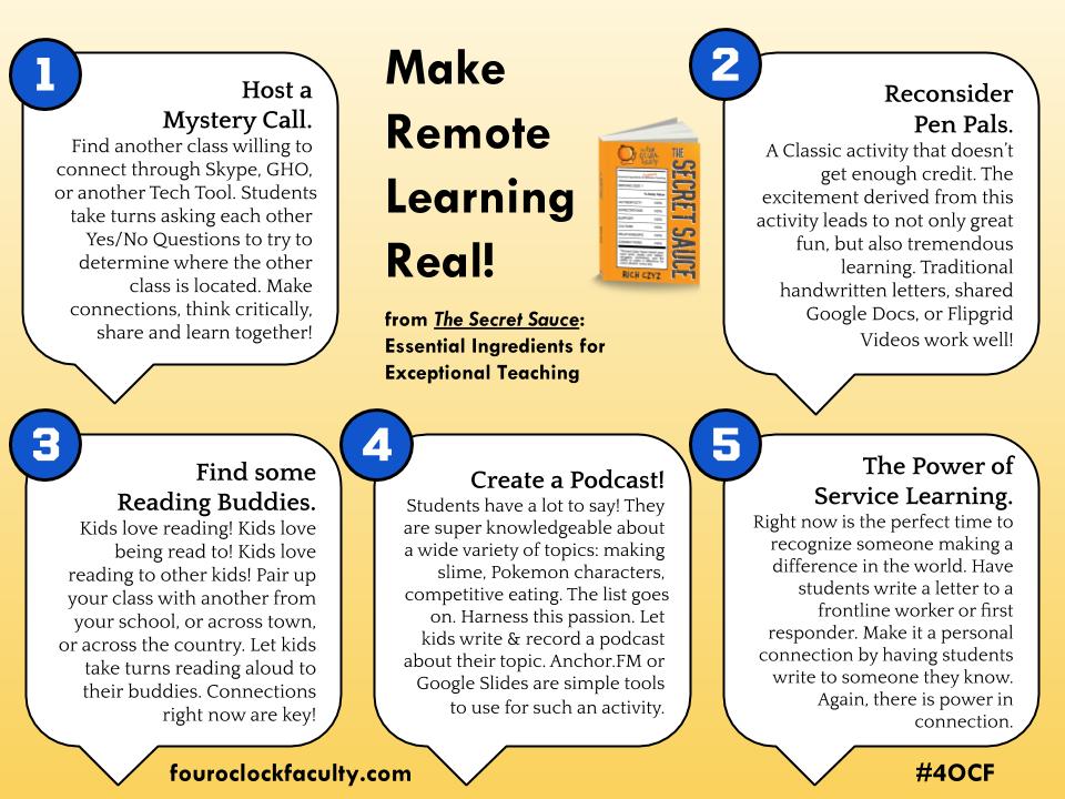 Make Remote Learning Real!