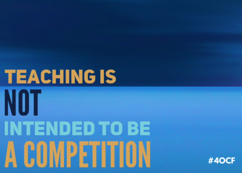 Teaching as Competition