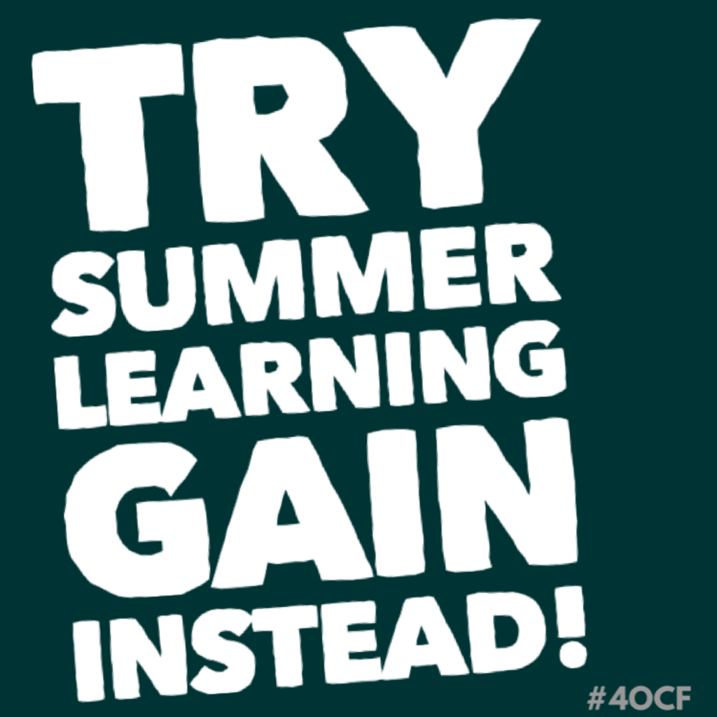 Summer Learning Gain