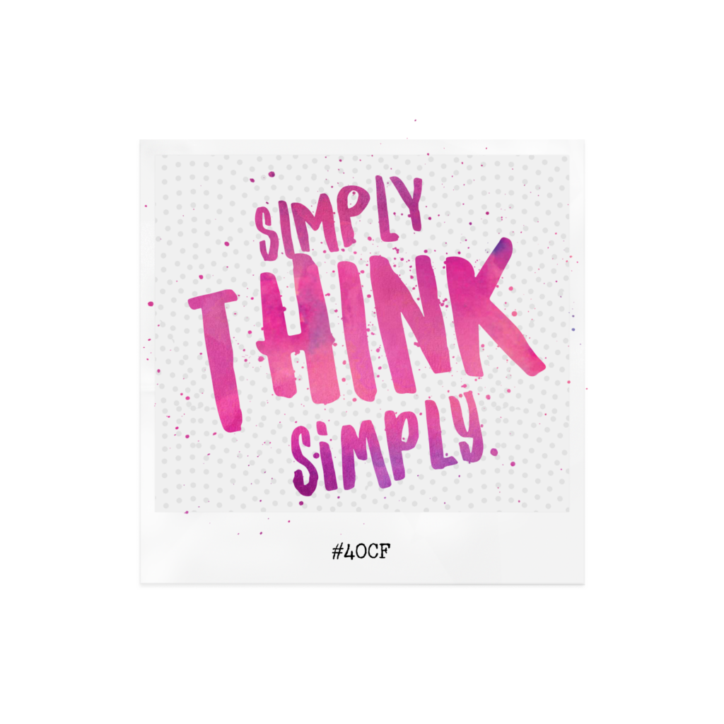 Think Simple.