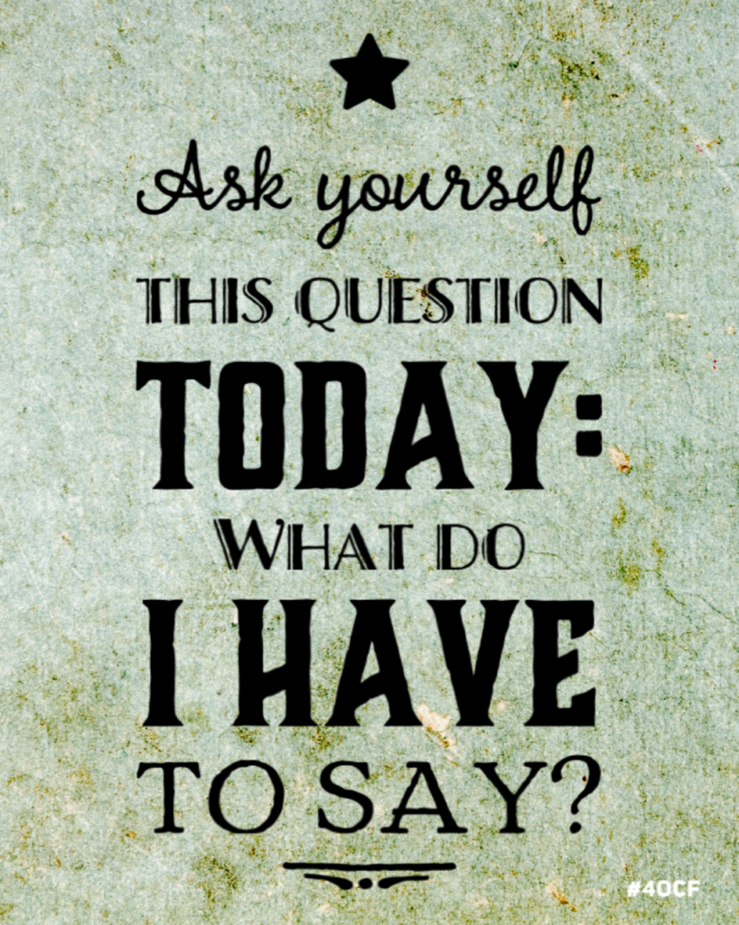 Ask Yourself