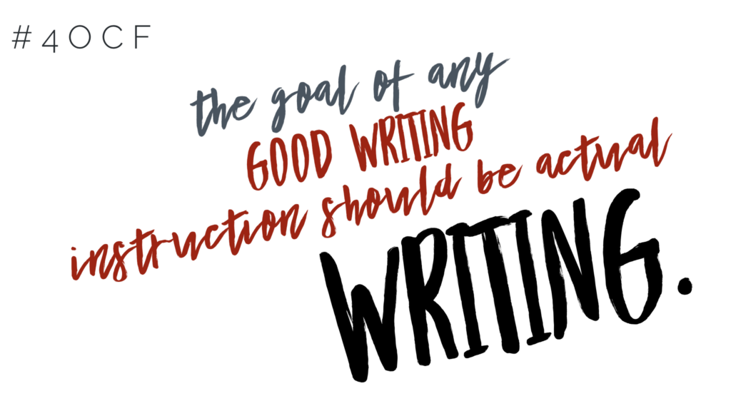 Actual Writing