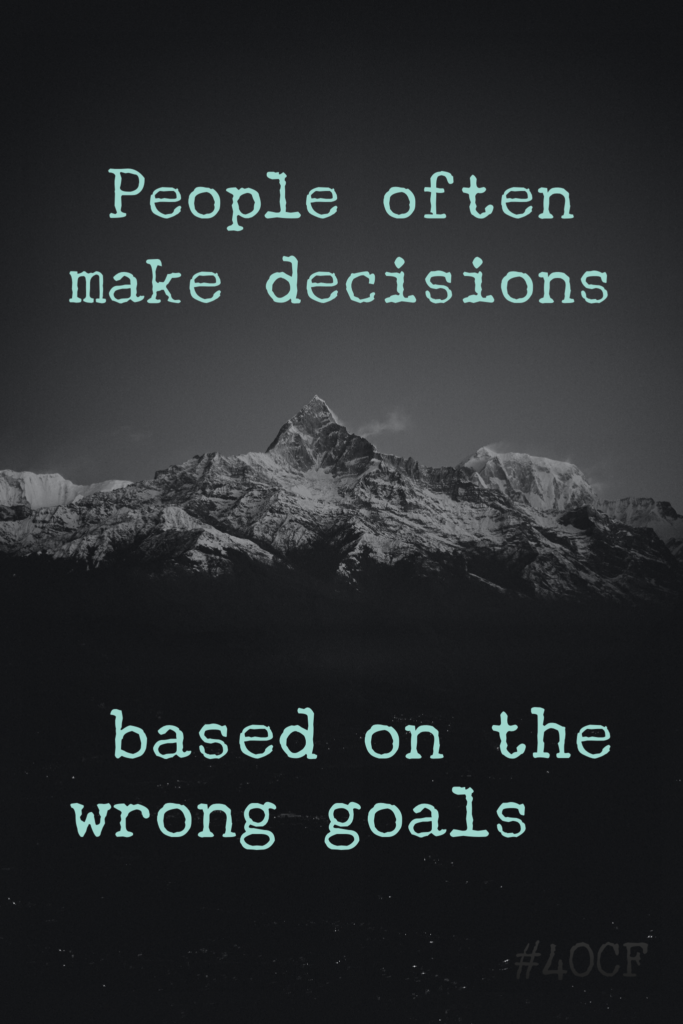 Climbing Everest & Making Decisions