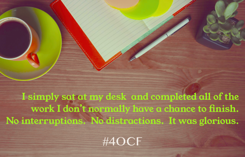 No Distraction Days
