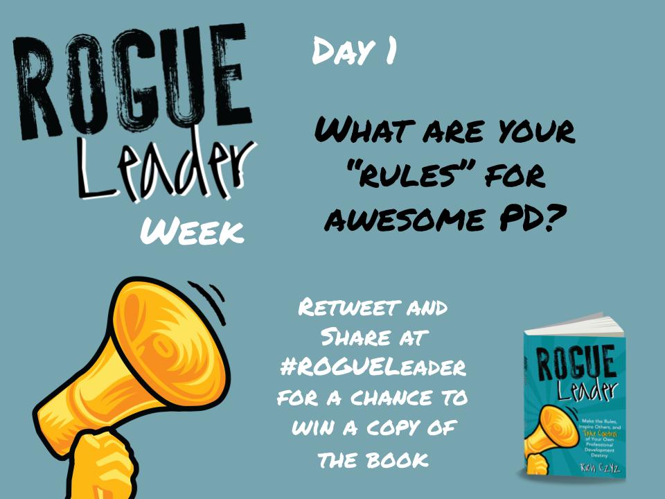 #ROGUELeader Week Day 1