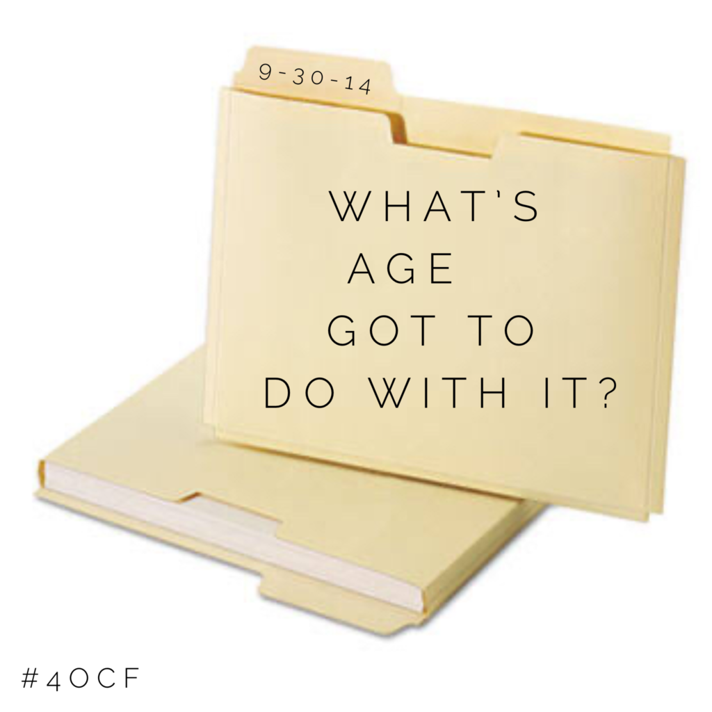What’s Age Got To Do With It?