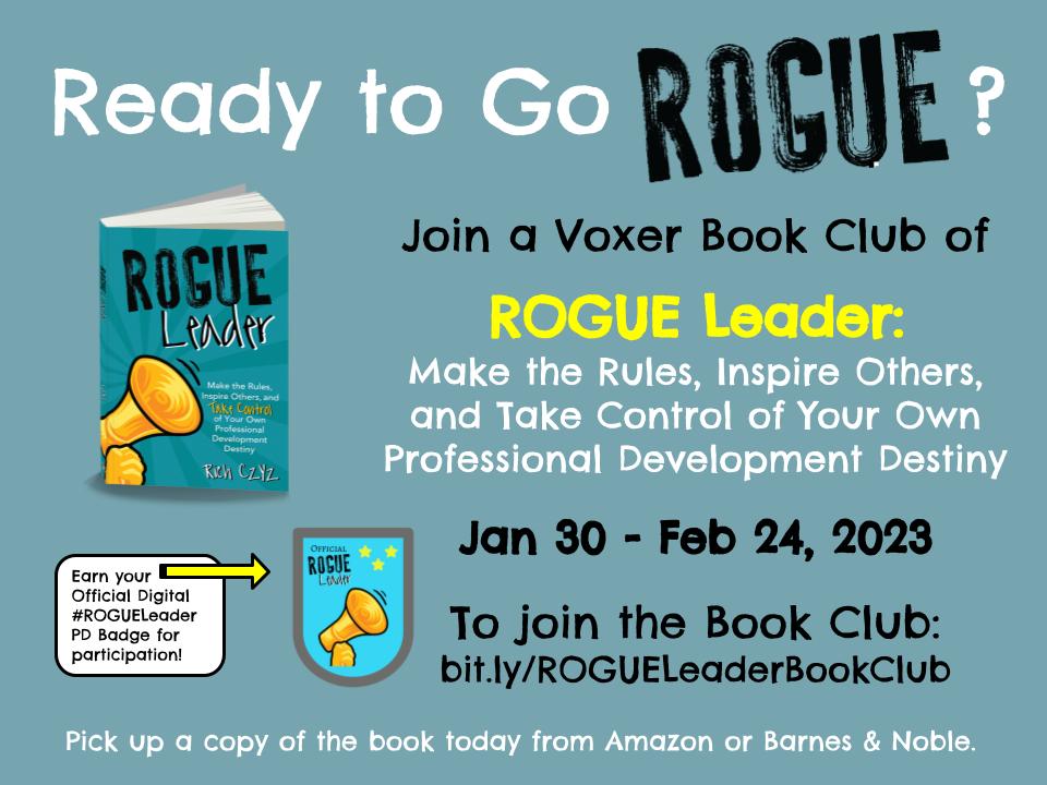 ROGUE Leader Book Club – Jan 30-Feb 24