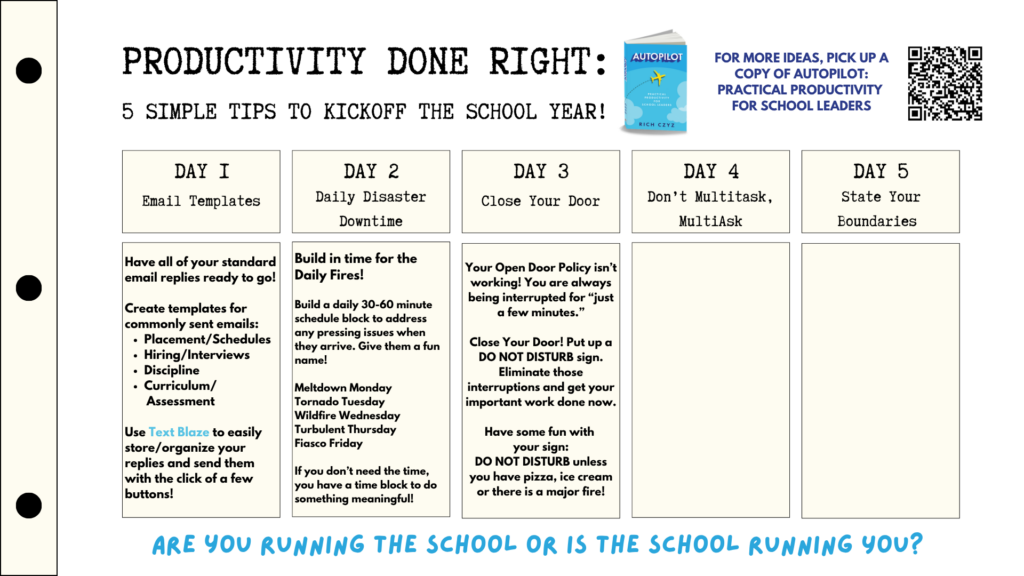 Productivity Done Right: Day 3
